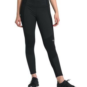 Insulated High-waisted Leggings (North Face Windwall)